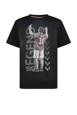 Wehkamp Messi T-shirt zwart aanbieding