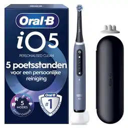 Etos Oral-B iO5 Ocean Blue Elektrische Tandenborstel aanbieding