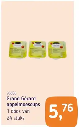 Van Hoeckel Grand gérard appelmoescups aanbieding