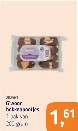 Van Hoeckel G'woon bokkenpootjes aanbieding