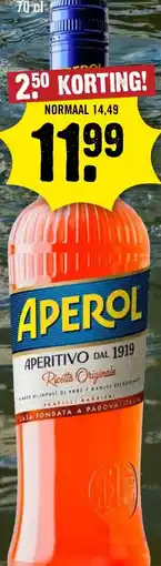 Dirck 3 Aperol aperitivo aanbieding