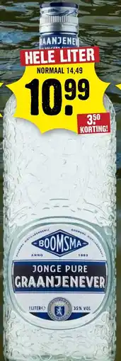 Dirck 3 Boomsma jonge pure graanjenever aanbieding