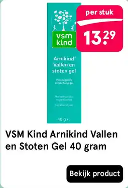 Etos VSM Kind Arnikind Vallen en Stoten Gel 40 gram aanbieding