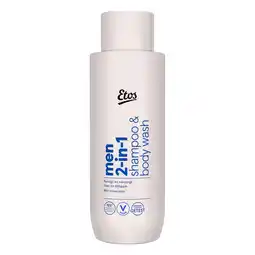 Etos Etos Men 2-In-1 Shampoo & Body Wash 500 Ml aanbieding