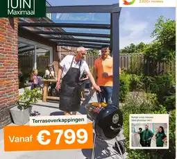 Tuinmaximaal Terrasoverkappingen aanbieding