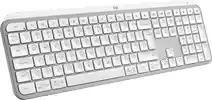 Bol.com Logitech MX Keys S - Draadloos Toetsenbord - Qwerty - Pale Grey aanbieding