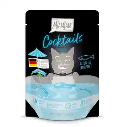 Zooplus 20x40g MjAMjAM Cocktails zalm natvoer voor katten aanbieding