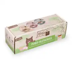 Zooplus 9x80g MjAMjAM pure Filetgenot Mix (3 soorten) natvoer voor katten aanbieding