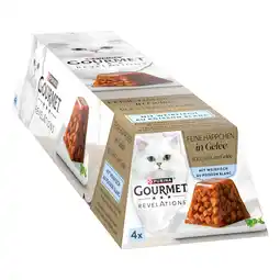 Zooplus 3 x 57 g + 1 x 57 g gratis! Gourmet Revelations natvoer voor katten 4 x 57g aanbieding