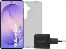 Coolblue Samsung Galaxy S26 Plus 256GB Donkerblauw 5G + Basis Accessoirepakket aanbieding