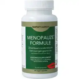 De Online Drogist Natupharma Menopauze Formule Capsules aanbieding