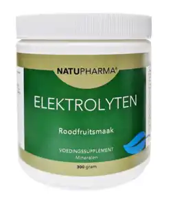 De Online Drogist Natupharma Elektrolyten Rood Fruit Poeder aanbieding