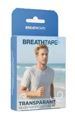De Online Drogist Breathtape Transparante Neusstrip (onzichtbaar) aanbieding