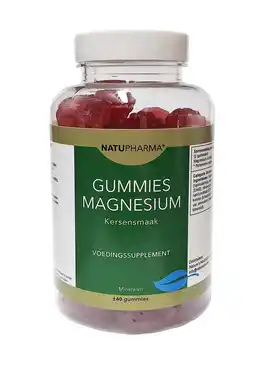De Online Drogist Natupharma Magnesium Gummies Kersensmaak aanbieding