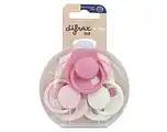 De Online Drogist Difrax Lovi Fopspenen Pink 6-18M aanbieding