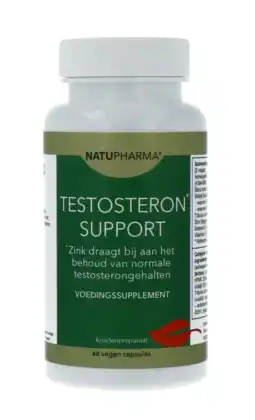 De Online Drogist Natupharma Testosteron Support Capsules aanbieding