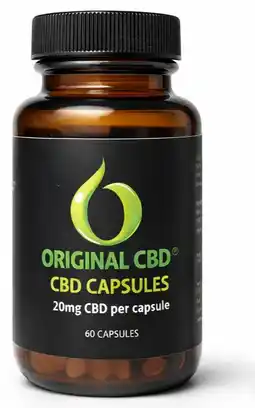 De Online Drogist Original CBD 20mg CBD Capsules aanbieding