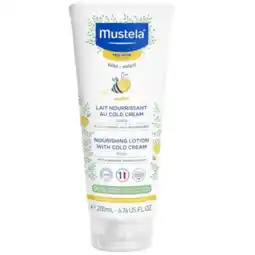 De Online Drogist Mustela Nourishing Lotion With Cold Cream aanbieding