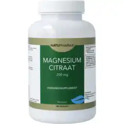 De Online Drogist Natupharma Magnesium Citraat Tabletten 100TB aanbieding