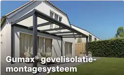 Tuinmaximaal Gumax gevelisolatie montagesysteem aanbieding