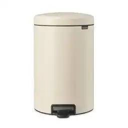Wehkamp Brabantia NewIcon Prullenbak - 20 l - Soft Beige aanbieding
