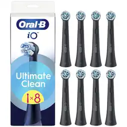 MediaMarkt Oral-b Opzetborstel Io Ultimate Zwart 8ct aanbieding