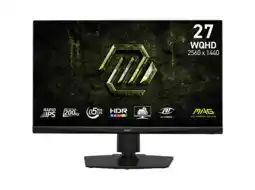 MediaMarkt MSI Mag 272qpf E20 - 27 Inch Wqhd 2560 X 1440 Pixels Ips (in-plane Switching) aanbieding
