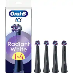MediaMarkt Oral-b Opzetborstel Io Radiant 4pcs Zwart aanbieding