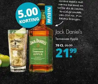 Mitra Jack Daniel's Tennessee Apple 70cl aanbieding