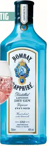 Mitra Bombay Sapphire | 70 CL aanbieding