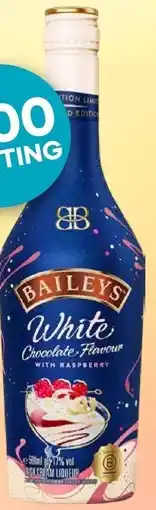 Mitra Baileys White Chocolate Raspberry | 50 CL aanbieding