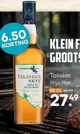 Mitra Talisker Skye Malt aanbieding