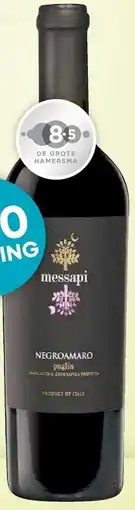 Mitra Messapi Negroamaro IGP Puglia | 75 CL aanbieding