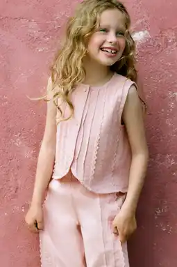 Wehkamp Mango Kids blouse roze aanbieding