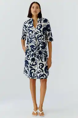 Wehkamp OUI zomerjurk ecru aanbieding