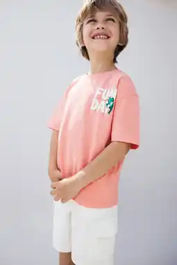 Wehkamp Mango Kids cargo short wit aanbieding