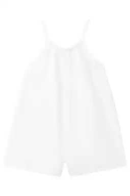 Wehkamp Mango Kids playsuit wit aanbieding