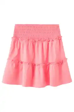 Wehkamp Mango Kids strokenrok roze aanbieding