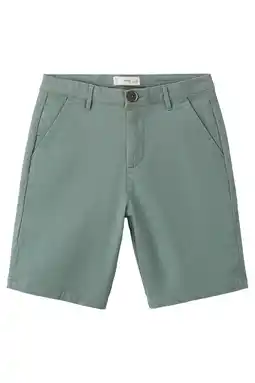Wehkamp Mango Kids bermuda short groen aanbieding