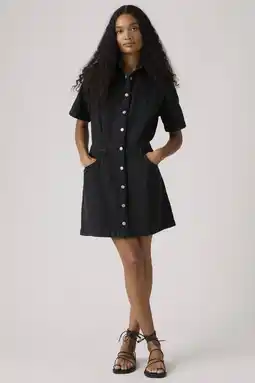 Wehkamp Levi's spijkerjurk black denim aanbieding