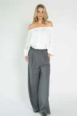 Wehkamp Est'seven X Ellemieke blousetop wit aanbieding