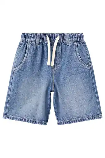 Wehkamp Mango Kids short medium blue denim aanbieding