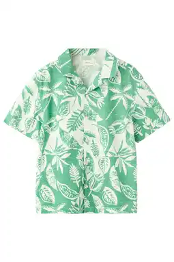 Wehkamp Mango Kids casual overhemd groen aanbieding