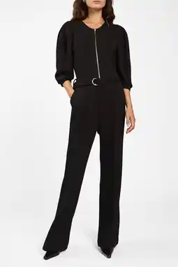 Wehkamp Aaiko jumpsuit zwart aanbieding