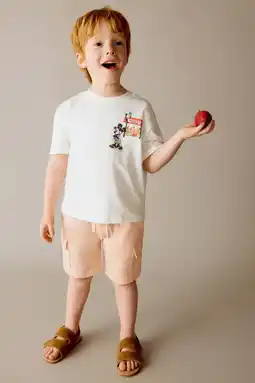 Wehkamp Mango Kids cargo short oranje aanbieding
