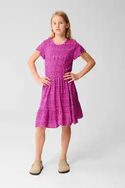 Wehkamp Shoeby korte jurk paars/roze aanbieding