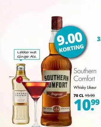 Mitra Southern Comfort Whisky Likeur 70cl aanbieding