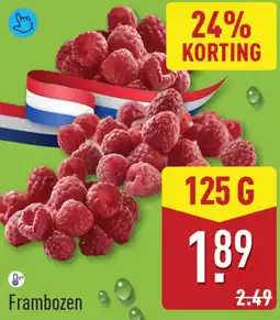 ALDI Frambozen aanbieding