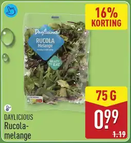 ALDI Daylicious Rucola Melange aanbieding