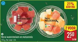 ALDI Verse Watermeloen en Meloenmix aanbieding